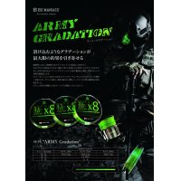 【ARMY GRADATION】X8-PE 0.5-210m 