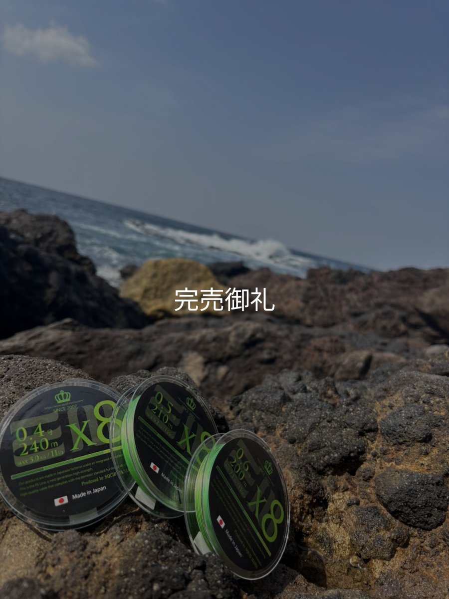 画像10: 【ARMY GRADATION】X8-PE 0.5-210m  (10)