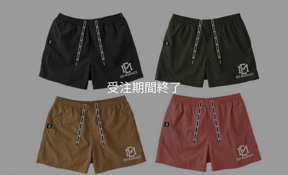 画像19: 受注生産 初ショート丈 立体刺繍ＥＭクロスハーフパンツ (19)