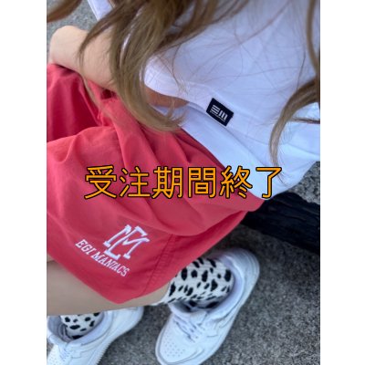 画像4: 受注生産 初ショート丈 立体刺繍EMクロスハーフパンツ