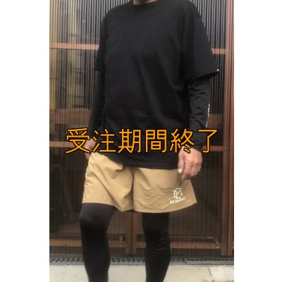 画像5: 受注生産 初ショート丈 立体刺繍EMクロスハーフパンツ