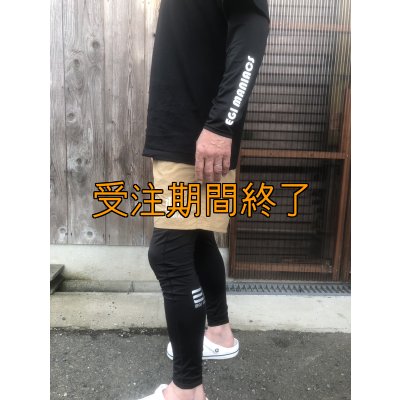 画像6: 受注生産 初ショート丈 立体刺繍EMクロスハーフパンツ