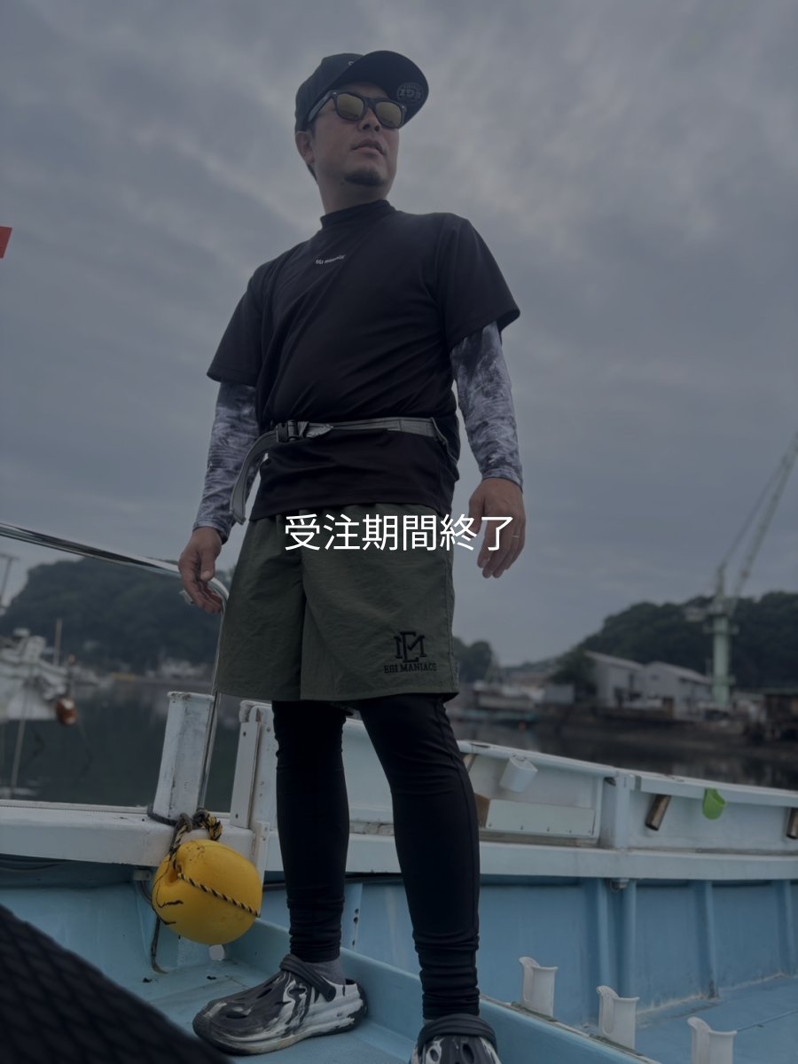 画像17: 受注生産 初ショート丈 立体刺繍ＥＭクロスハーフパンツ (17)