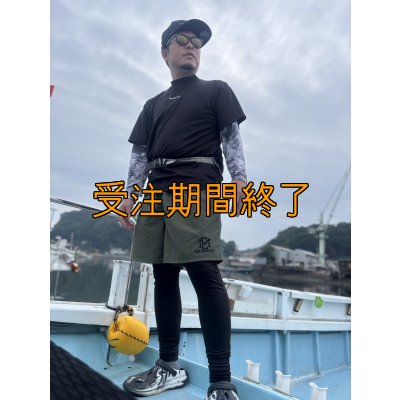 画像17: 受注生産 初ショート丈 立体刺繍EMクロスハーフパンツ