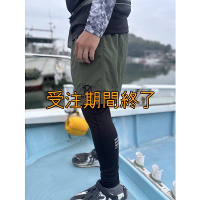 画像20: 受注生産 初ショート丈 立体刺繍EMクロスハーフパンツ