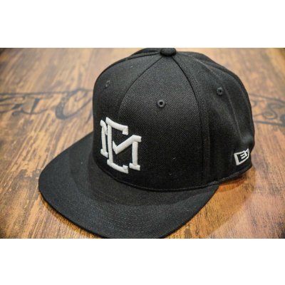 画像11: ★送料無料★ＥＭクロス３Ｄ刺繍ストレッチフラットキャップ