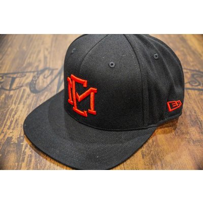 画像5: ★送料無料★ＥＭクロス３Ｄ刺繍ストレッチフラットキャップ