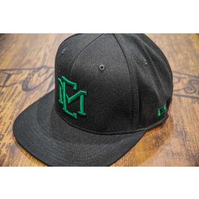 画像8: ★送料無料★ＥＭクロス３Ｄ刺繍ストレッチフラットキャップ