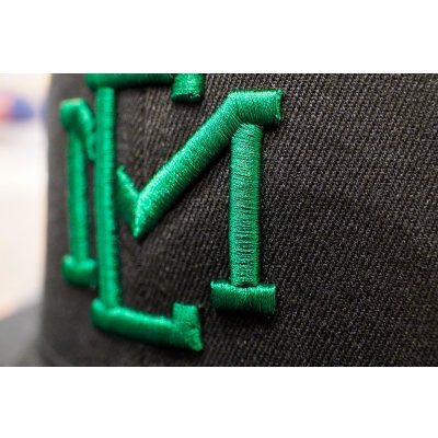 画像9: ★送料無料★ＥＭクロス３Ｄ刺繍ストレッチフラットキャップ