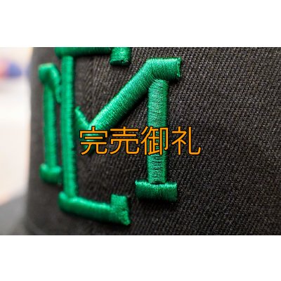 画像9: ★送料無料★ＥＭクロス３Ｄ刺繍ストレッチフラットキャップ
