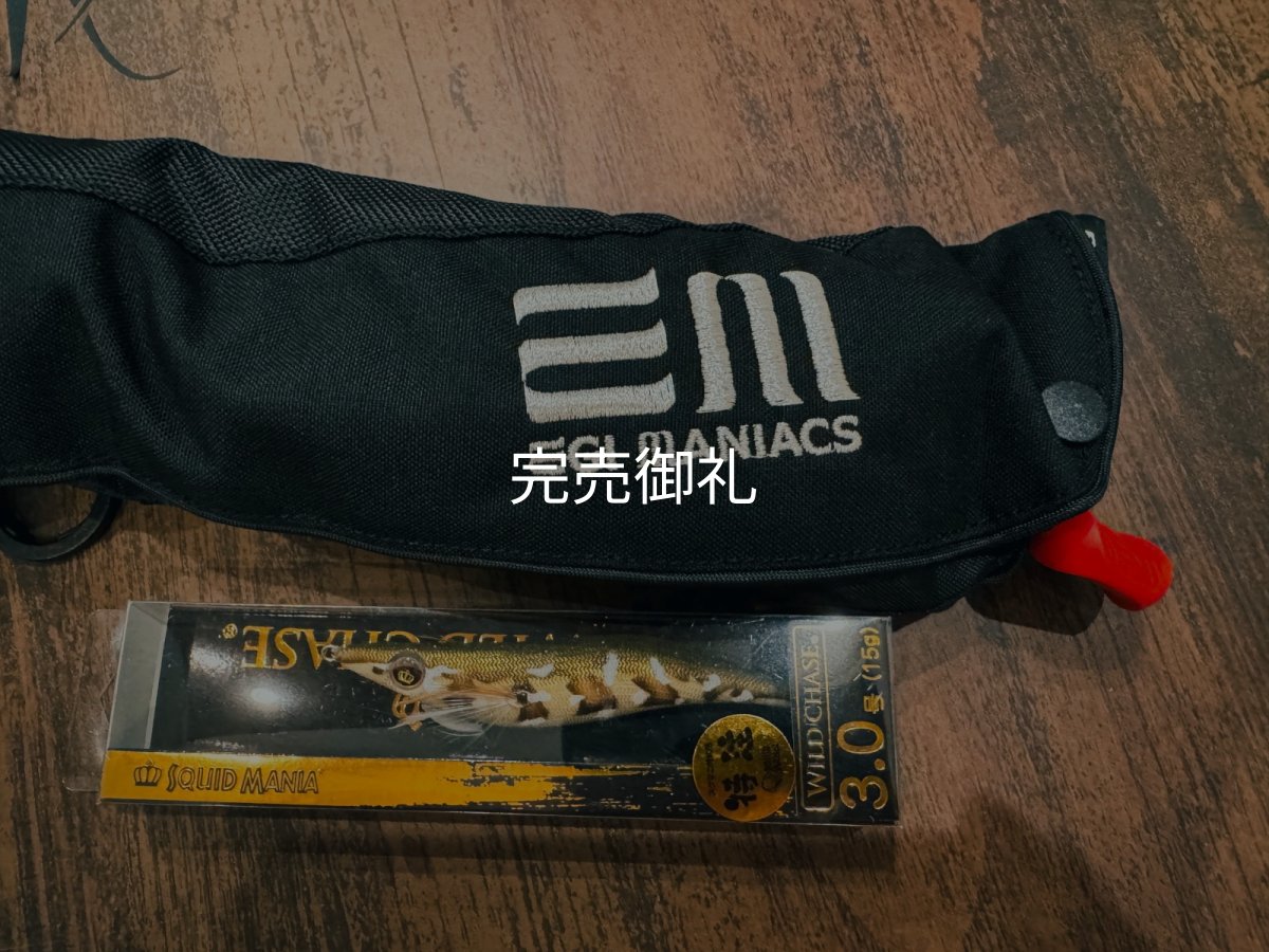 画像4: エギマニ新CORDURA 刺繍ティバノウエスト 国土交通省型式承認品【別注ブルーストーム】 (4)