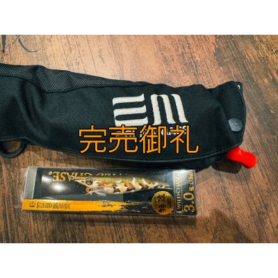 画像4: エギマニ新CORDURA 刺繍ティバノウエスト 国土交通省型式承認品【別注ブルーストーム】