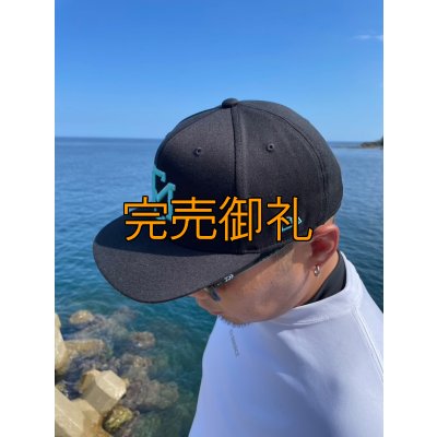 画像21: ★送料無料★ＥＭクロス３Ｄ刺繍ストレッチフラットキャップ