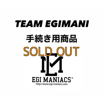 画像1: TEAM EGIMANIメンバー手続き用商品