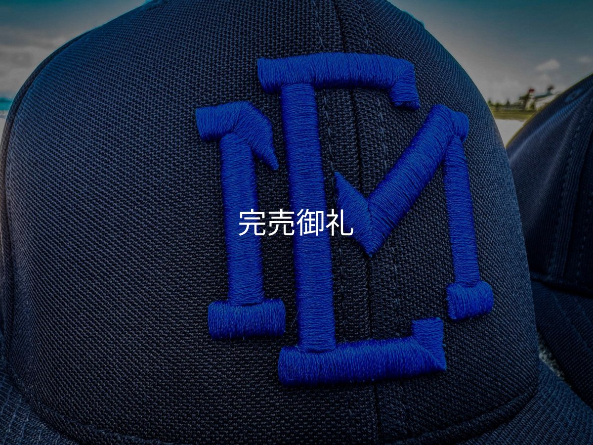 画像3: ★送料無料★ＥＭクロス３Ｄ刺繍ストレッチ/カーブCAP (3)
