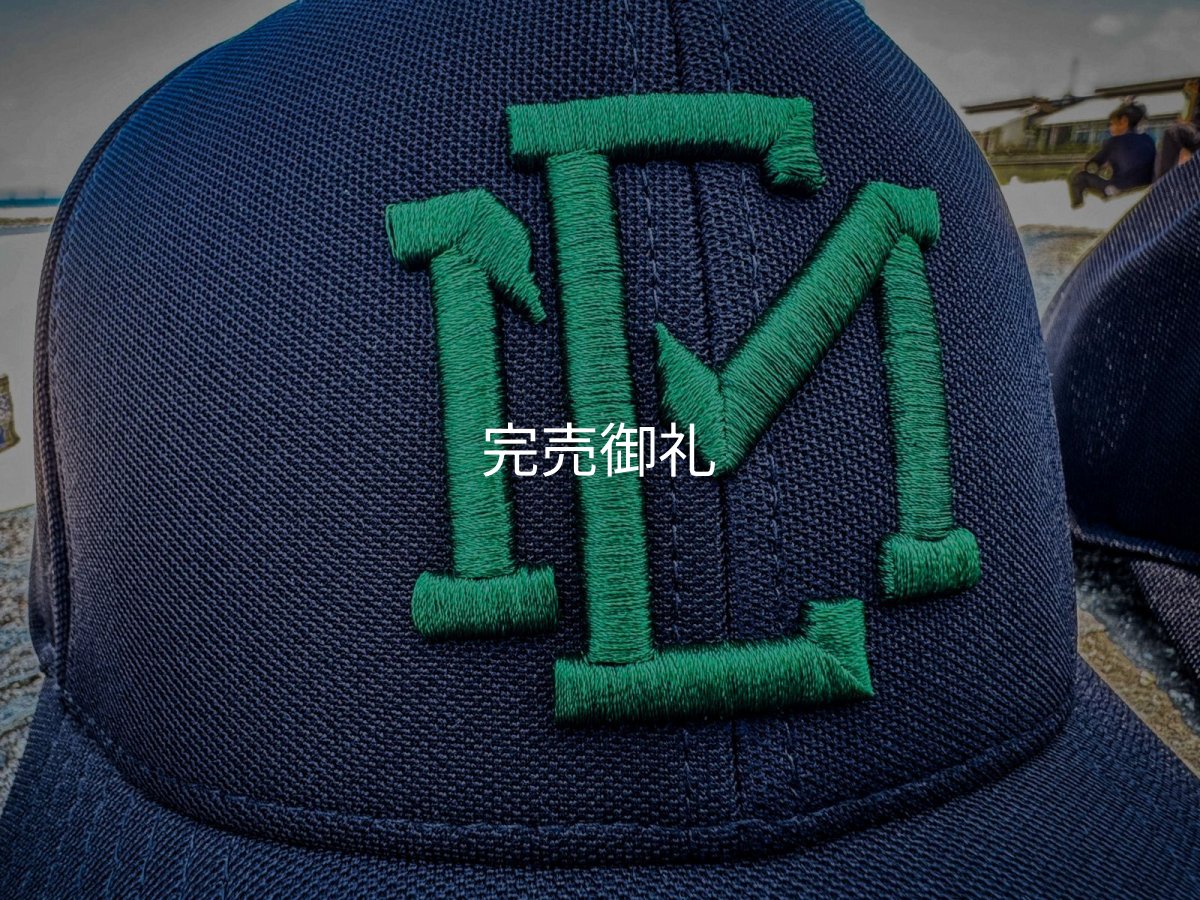 画像9: ★送料無料★ＥＭクロス３Ｄ刺繍ストレッチ/カーブCAP (9)