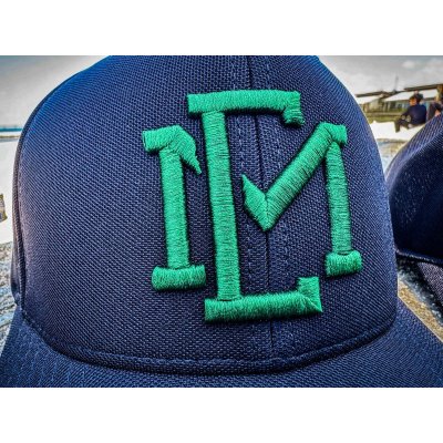 画像9: ★送料無料★EMクロス3D刺繍ストレッチ/カーブCAP