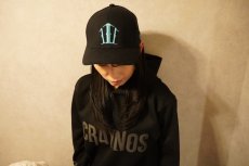 画像1: ★送料無料★CRAYNOS ワガママターコイズ 3D刺繍/カーブストレッチキャップ (1)