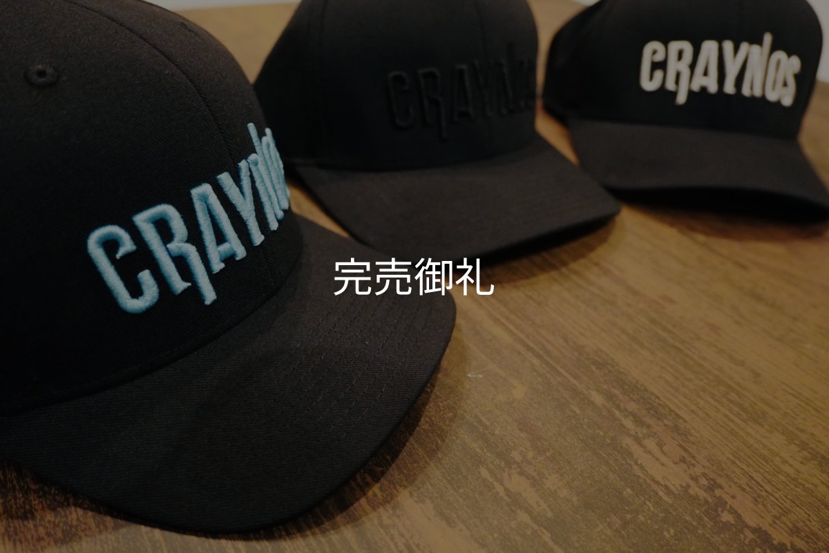 画像1: ★送料無料★CRAYNOS  3D刺繍/カーブストレッチキャップ (1)