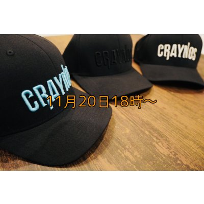 画像1: ★送料無料★CRAYNOS  3D刺繍/カーブストレッチキャップ