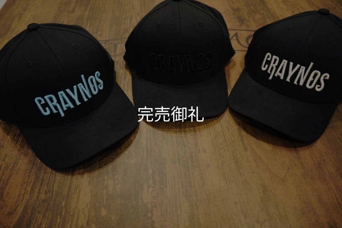画像2: ★送料無料★CRAYNOS  3D刺繍/カーブストレッチキャップ (2)