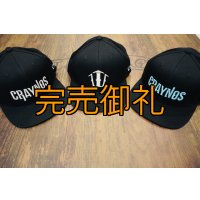★送料無料★CRAYNOS  3D刺繍/フラットストレッチキャップ