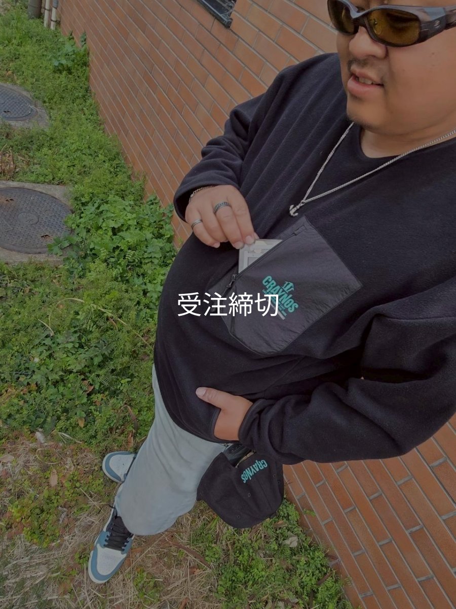 画像12: 【受注生産商品】  CRAYNOS クルーネックフリース (12)