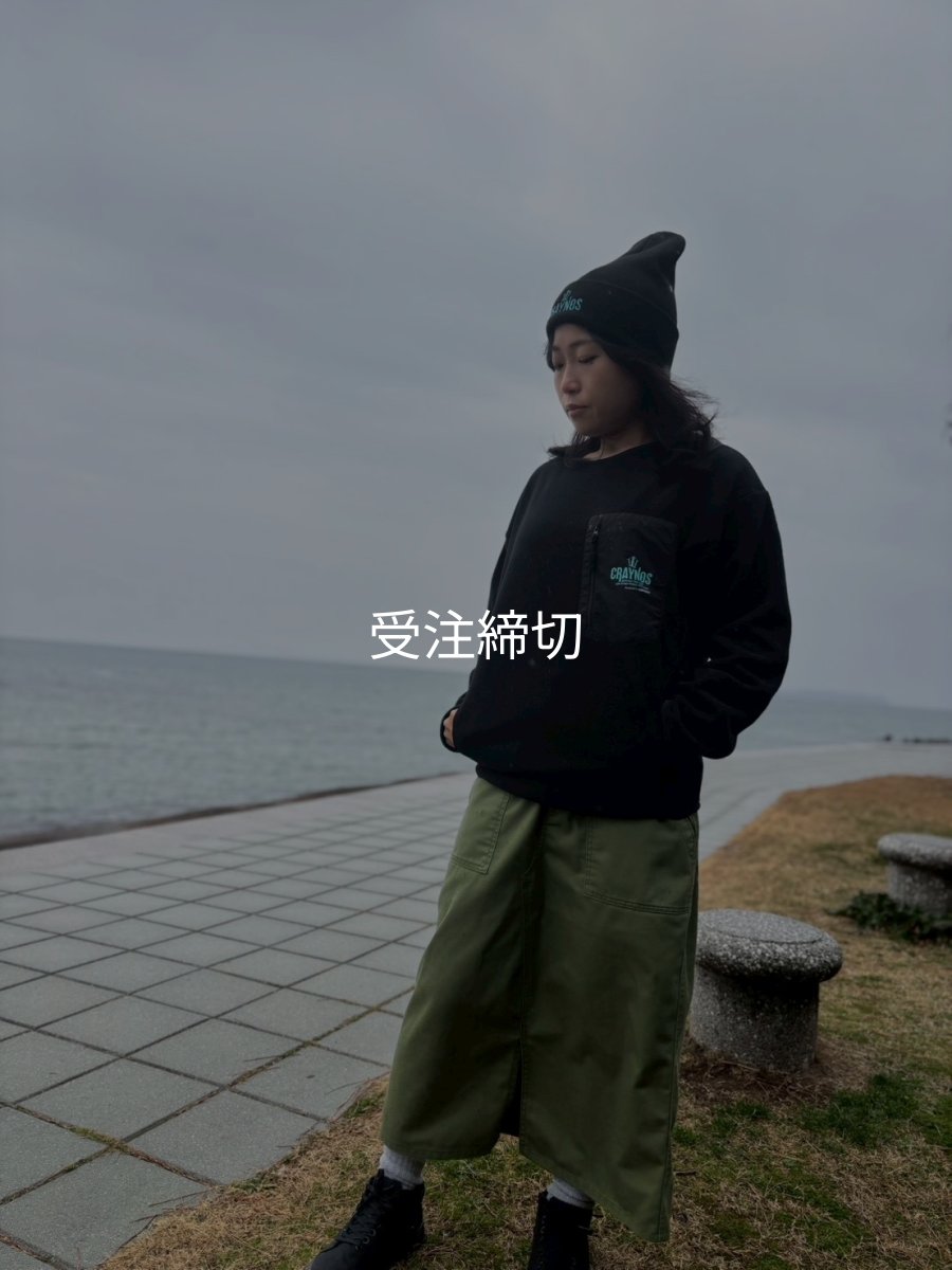 画像17: 【受注生産商品】  CRAYNOS クルーネックフリース (17)