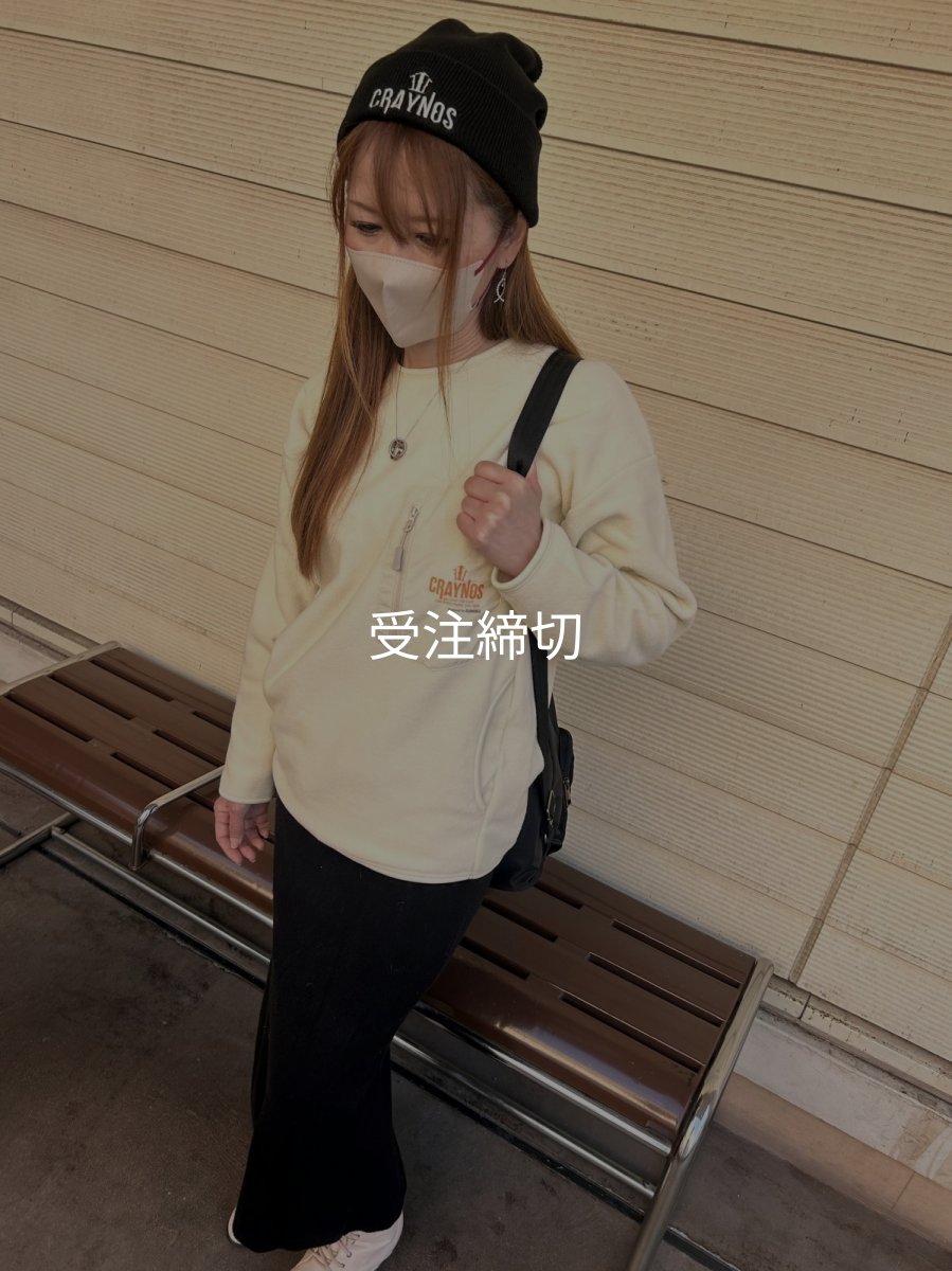 画像16: 【受注生産商品】  CRAYNOS クルーネックフリース (16)