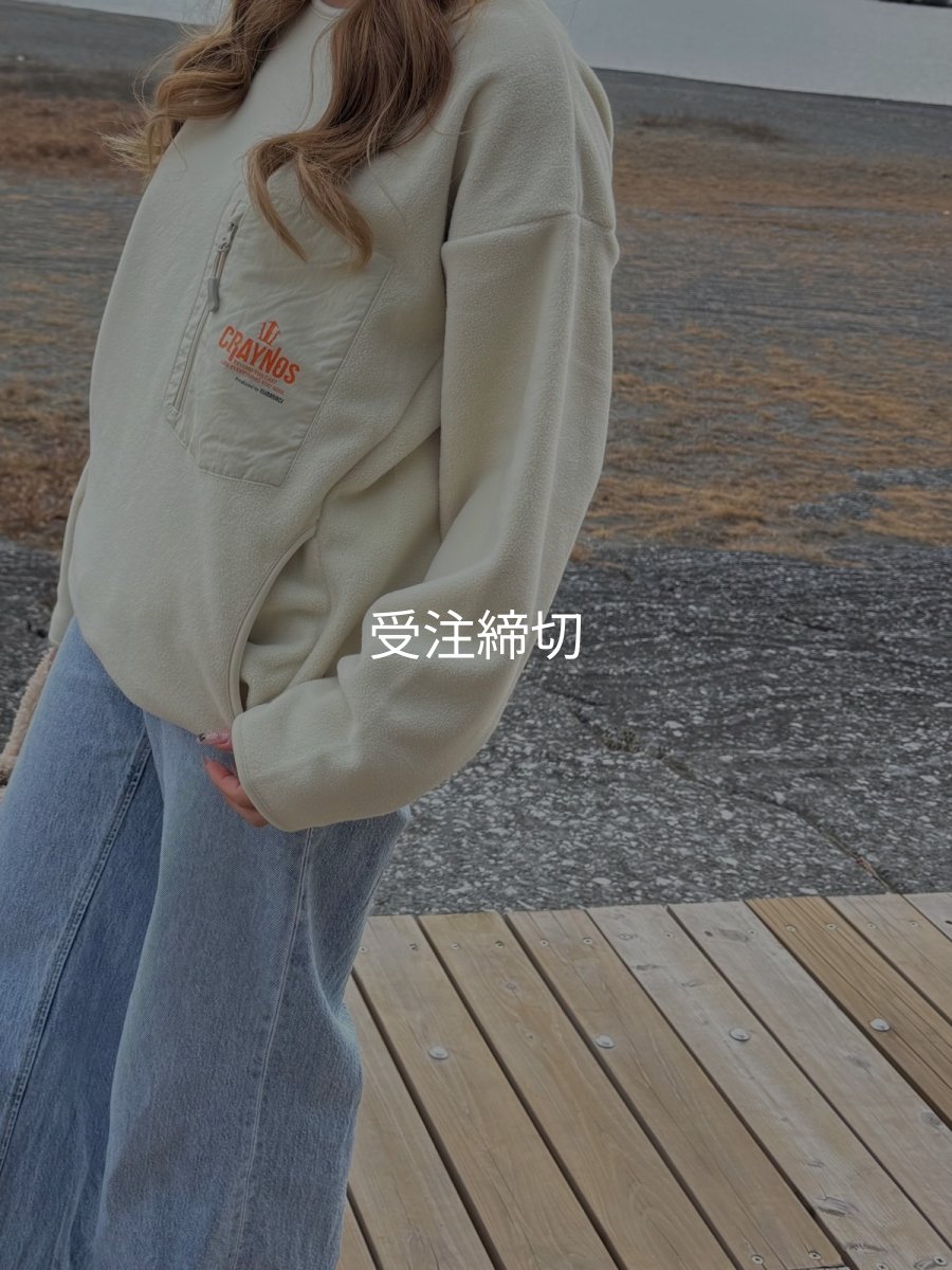 画像38: 【受注生産商品】  CRAYNOS クルーネックフリース (38)