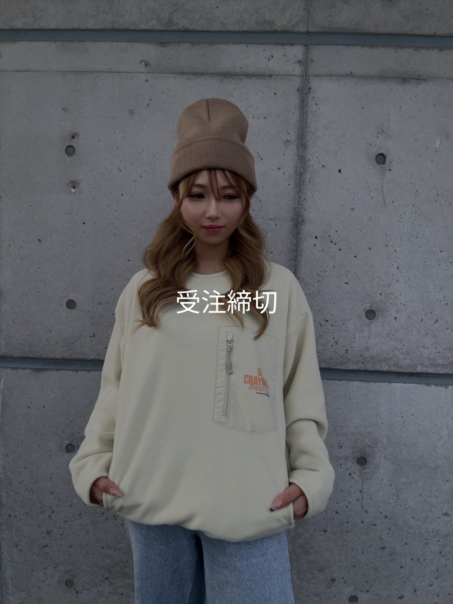 画像6: 【受注生産商品】  CRAYNOS クルーネックフリース (6)