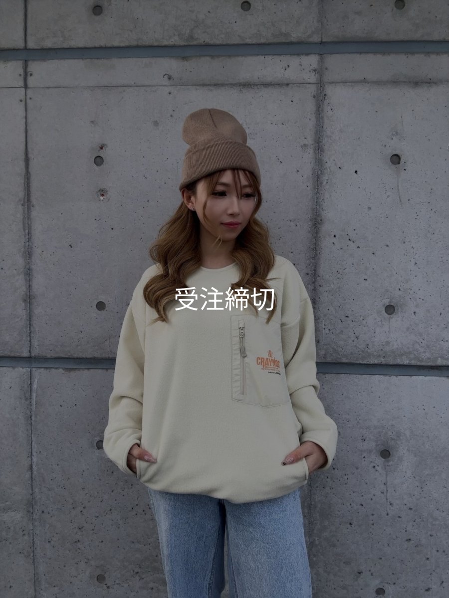 画像14: 【受注生産商品】  CRAYNOS クルーネックフリース (14)