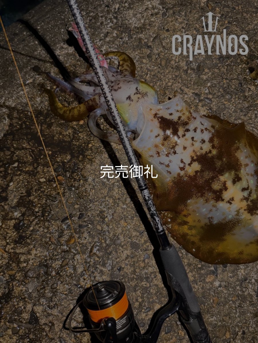 画像9: 先行予約 CRAYNOS TRIDENT 708MX【東レ M46X】CORK (9)