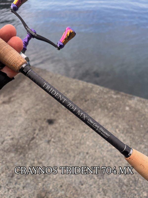 CRAYNOS TRIDENT 704MX 未使用 クライノス トライデント CRAYNOS TRIDENT 704 MX【東レ M46X】EVA - EGI MANIACS
