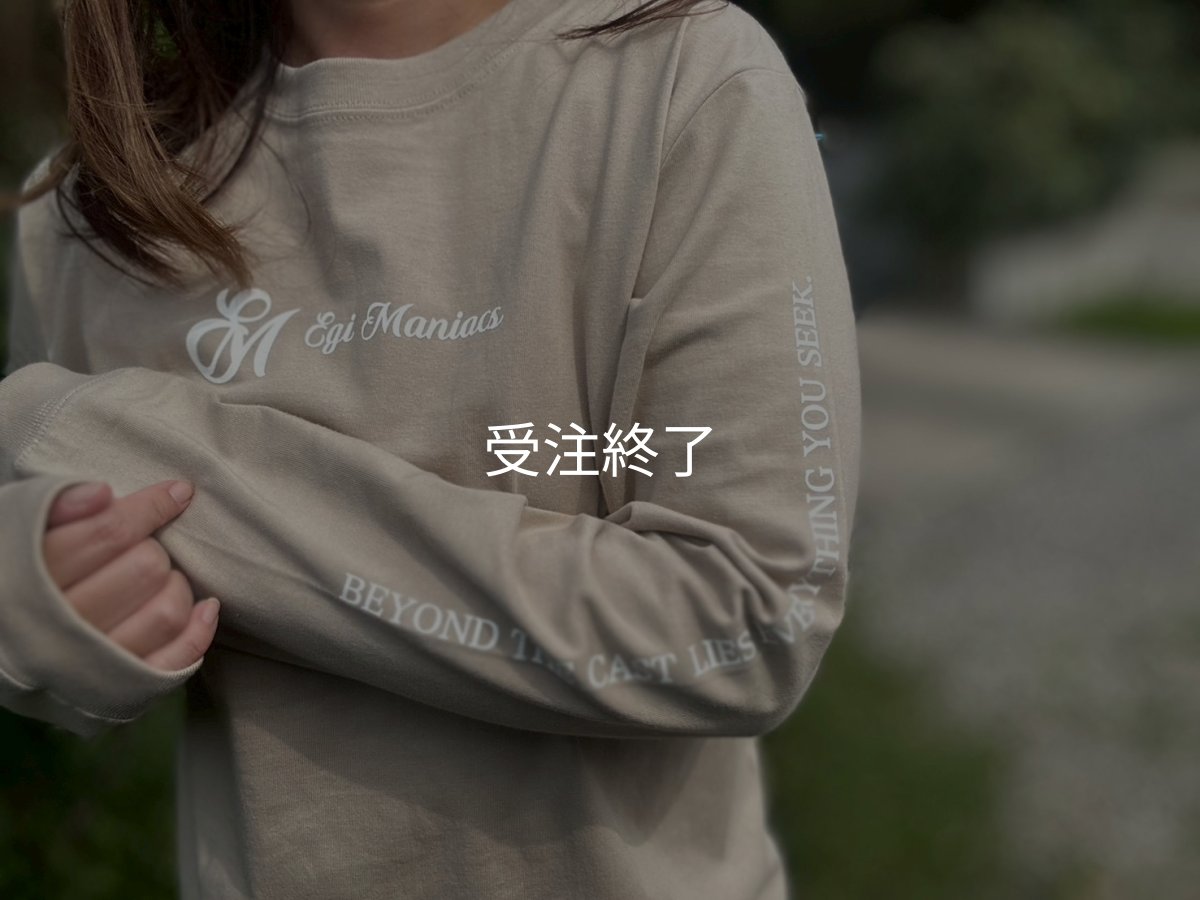 画像4: 受注生産  EGI MANIACS×CRAYNOS 綿ロンT (4)