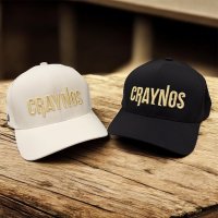 ★送料無料★CRAYNOS 横ロゴ  3D刺繍/カーブメッシュ ストレッチCAP