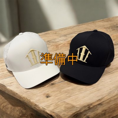 画像1: ★送料無料★CRAYNOS 槍ロゴ  3D刺繍/カーブメッシュ ストレッチCAP