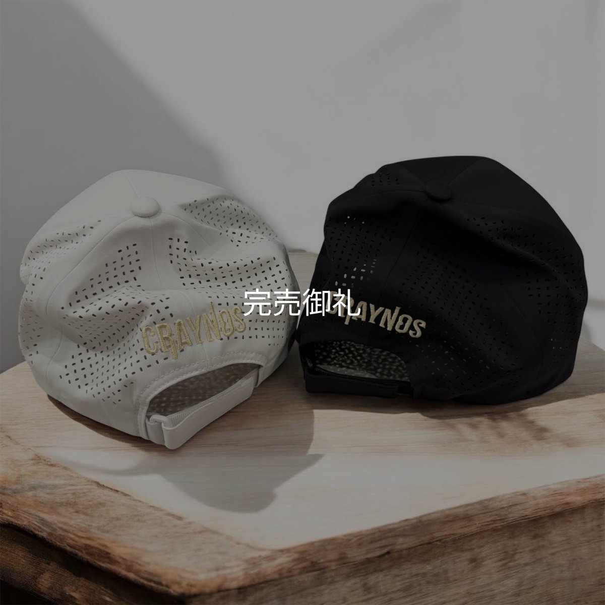 画像2: ★送料無料★CRAYNOS 槍ロゴ  3D刺繍/カーブメッシュ ストレッチCAP (2)