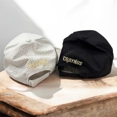 画像2: ★送料無料★CRAYNOS 槍ロゴ  3D刺繍/カーブメッシュ ストレッチCAP (2)