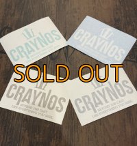 CRAYNOS カッティングステッカー4色