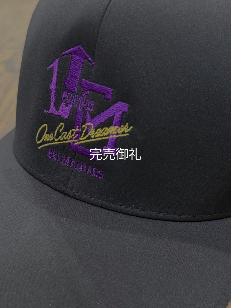 画像5: ★送料無料★ツバ裏 Wネーム /カーブメッシュ ストレッチCAP (5)