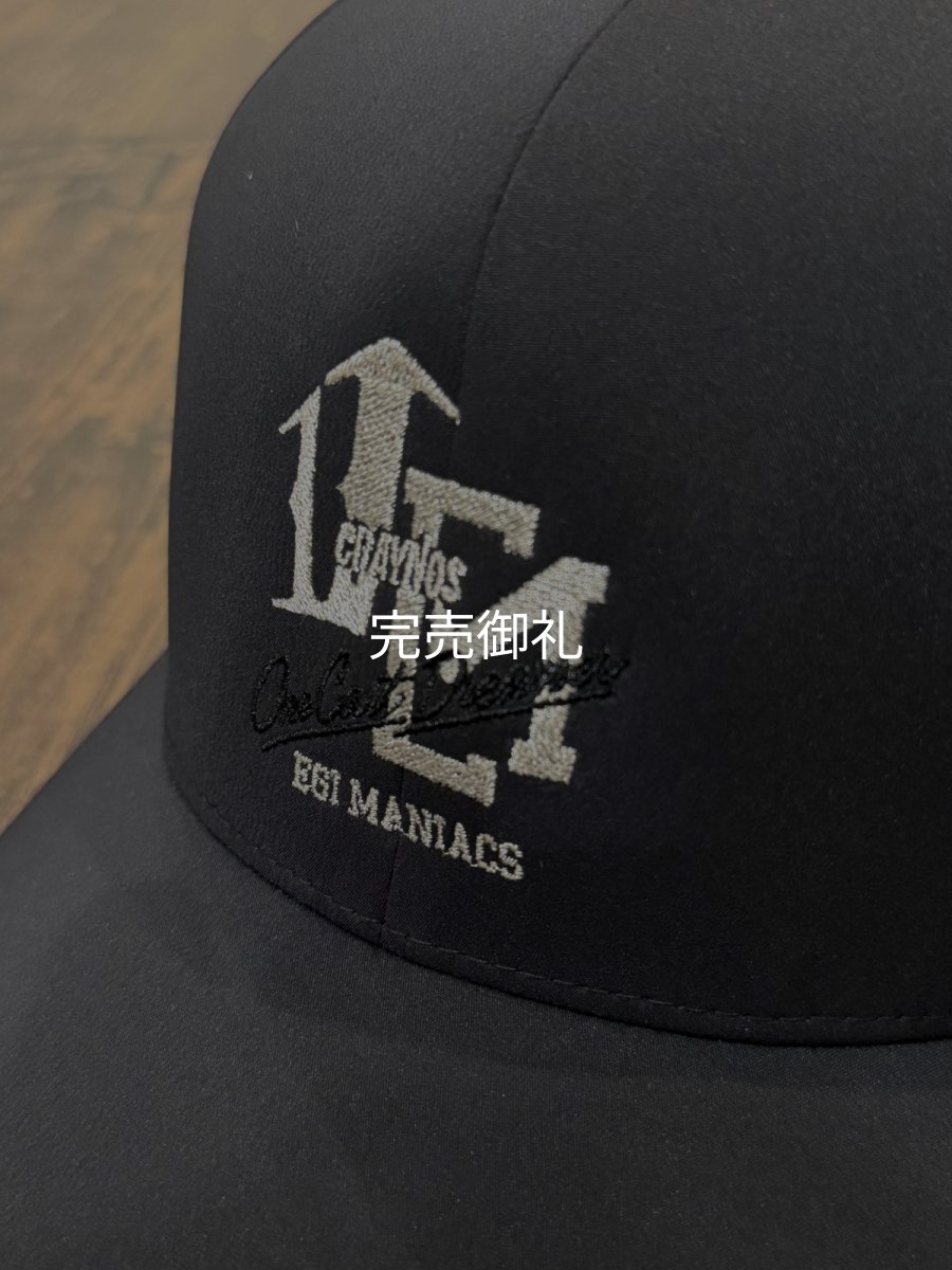 画像7: ★送料無料★ツバ裏 Wネーム /カーブメッシュ ストレッチCAP (7)