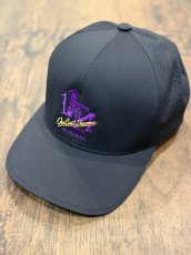 画像4: ★送料無料★ツバ裏 Wネーム /カーブメッシュ ストレッチCAP (4)