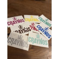数量限定 【CRAYNOS】カッティングステッカーW110