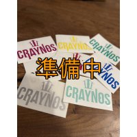 数量限定 【CRAYNOS】カッティングステッカーW110