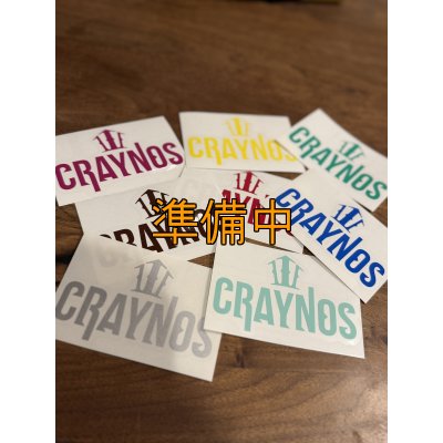 画像1: 数量限定 【CRAYNOS】カッティングステッカーW110