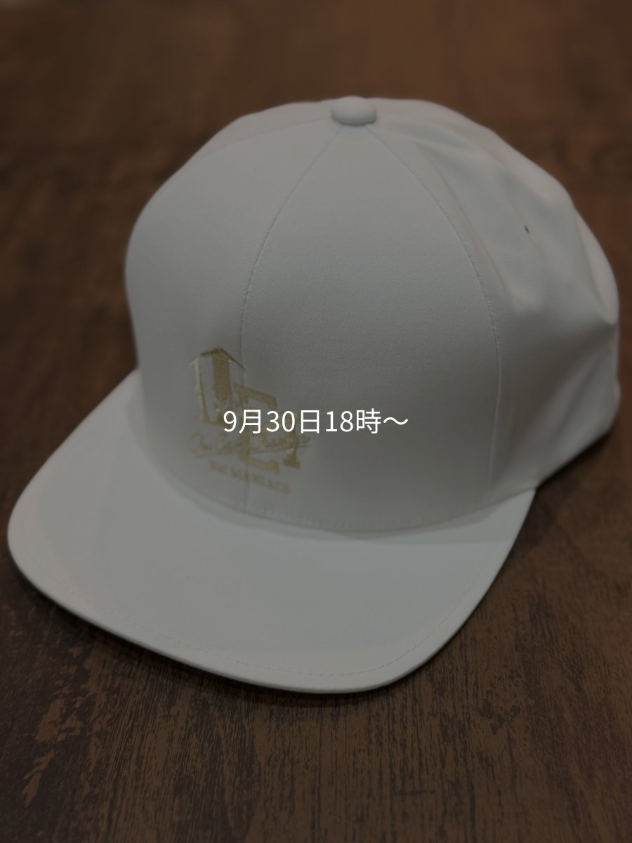 画像4: ★送料無料★ツバ裏 Wネーム /フラット ストレッチCAP (4)