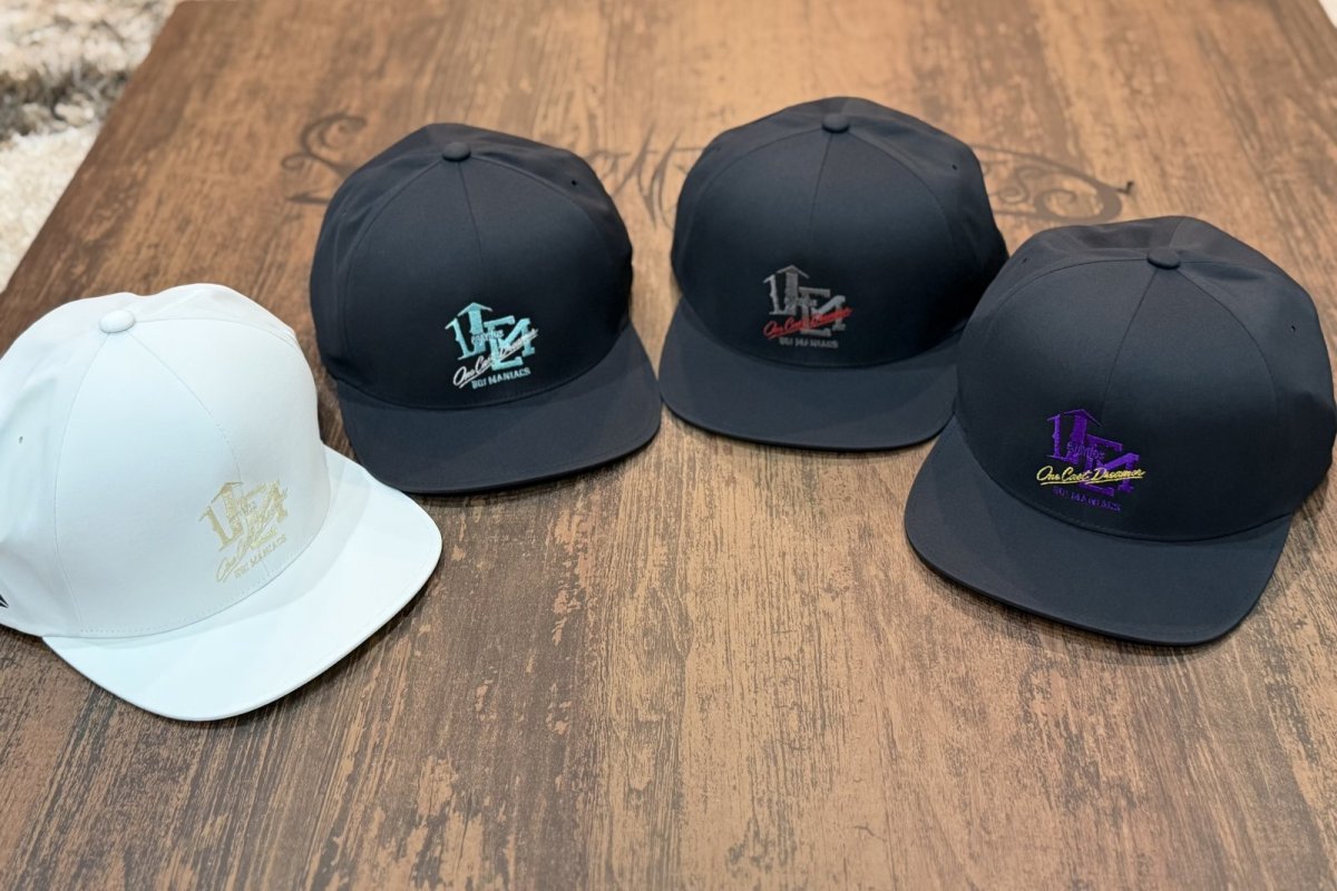 画像9: ★送料無料★ツバ裏 Wネーム /フラット ストレッチCAP (9)