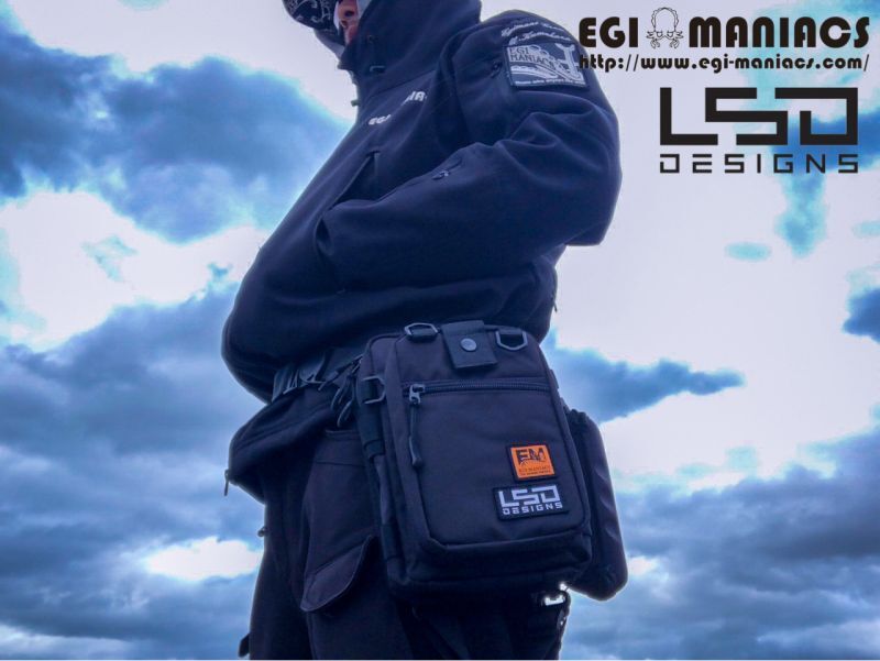 L.S.D.DESIGNS×EGI MANIACS エギングバッグライトプロ