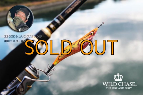画像2: 2022 WILD CHASE 3.0号 GODシュリンプ/オレンジ（#22） [黒川テスター監修] (2)